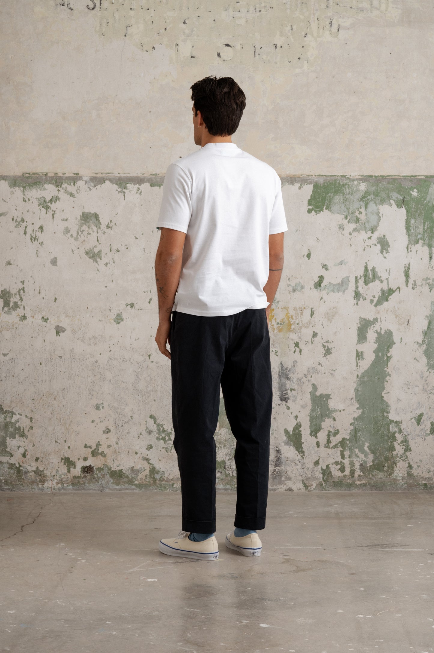 Tee White Pocket Embroidery